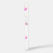 Mooie iPhone-hoes met roze cupcake Case-Mate iPhone Case (Achterkant / Links)