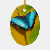 Mooie Iridescent Butterfly Keramisch Ornament (Voorkant)