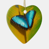 Mooie Iridescent Butterfly Keramisch Ornament (Rechts)