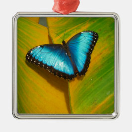 Mooie Iridescent Butterfly Metalen Ornament