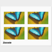 Mooie Iridescent Butterfly Rechthoekige Sticker (Vel)