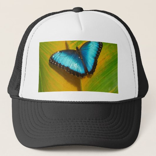 Mooie Iridescent Butterfly Trucker Pet (Voorkant)