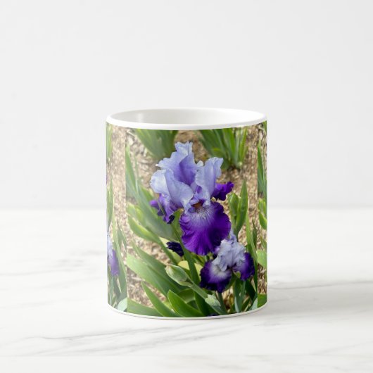 Mooie Iris Bloem Bloemen Mok (Center)