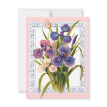 Mooie  Iris Boeket Verjaardag