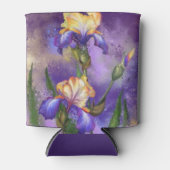 Mooie Iris Flower Koelbox Blikjeskoeler (Voorkant)