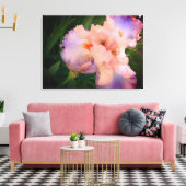 Mooie Iris op canvas Afdruk (Insitu (Woonkamer))