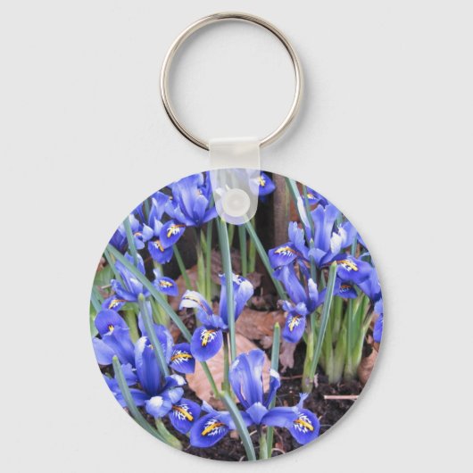MOOIE IRIS SLEUTELHANGER (Voorkant)