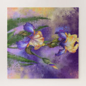 Mooie Iris-ventilator - Migned Drawing Art Legpuzzel (Horizontaal)