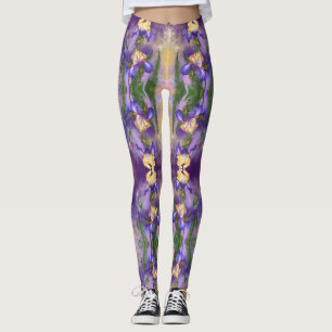 Mooie Iris-ventilator - Migned Painting - Leggings