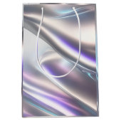 Mooie iriserende en unieke cadeauzak medium cadeauzakje (Voorkant)