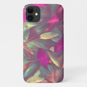 Mooie, iriserende lederen patroon Case-Mate iPhone case