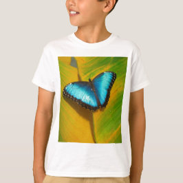 Mooie iriserende vlinder t-shirt