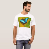 Mooie iriserende vlinder t-shirt (Voorkant volledig)
