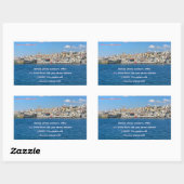 Mooie Istanbul toeristengroep label (Vel)