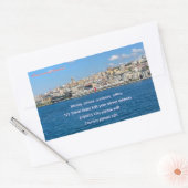 Mooie Istanbul toeristengroep label (Envelop)