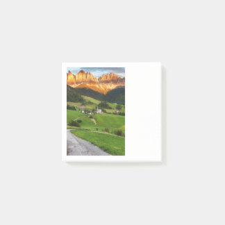 Mooie Italiaanse bergvallei Post-it-notities Post-it® Notes