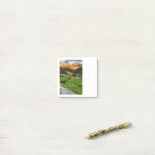 Mooie Italiaanse bergvallei Post-it-notities Post-it® Notes (Op bureau)