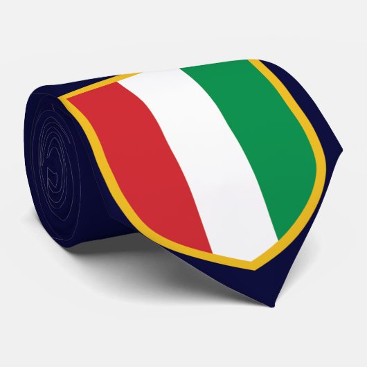 Mooie Italiaanse vlag Stropdas (Opgerold)