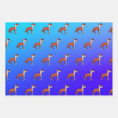 Mooie Italiaanse Windhond Afbeelding Inpakpapier Vel (Voorkant 2)