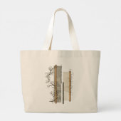 Mooie Ivy Grote Tote Bag (Achterkant)