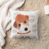Mooie Jack Russell-honden baseballjas en -ballen Kussen (Deken)