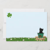 Mooie Jack The Cat's St. Patrick's Day (Achterkant)