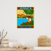 Mooie Jamaica-reis Poster (Keuken)