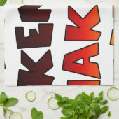 Mooie Jambo Kenia Hakuna Matata Mooie kunst Theedoek (Gevouwen)