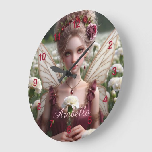 Mooie januari Fairy in Anjers Grote Klok (Hoek)