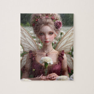 Mooie januari Fairy in Anjers Legpuzzel