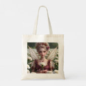 Mooie januari Fairy in Anjers Tote Bag (Achterkant)