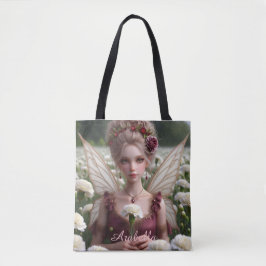 Mooie januari Fairy in Anjers Tote Bag