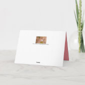 Mooie Japanse abrikozenbloem Bedankkaart (Achterkant)