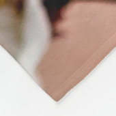 Mooie Japanse abrikozenbloemen Fleece Deken (Hoek)