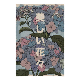 Mooie Japanse Bloemen Perfect Poster