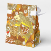 Mooie Japanse koi-fotofeeks Bedankdoosjes (Achterkant)