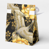 Mooie Japanse kraandrukkerij voor favoriete vak Bedankdoosjes (Achterkant)