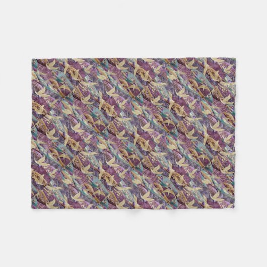 Mooie Japanse kranen Fleece Deken (Voorkant (Horizontaal))