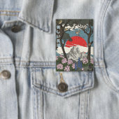 Mooie Japanse Landschap Button (Insitu)