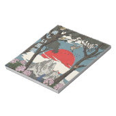 Mooie Japanse Landschap Notitieblok (Linkerzijde)