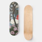 Mooie Japanse Landschap Persoonlijk Skateboard (Voorkant)
