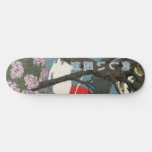 Mooie Japanse Landschap Persoonlijk Skateboard (Horizontaal)