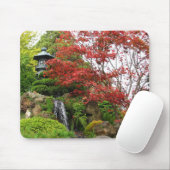 Mooie Japanse rottentuin met Pagoda Muismat (Met muis)