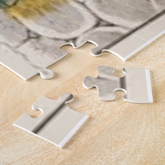 Mooie Japanse Samurai kunst Legpuzzel (Zijkant)