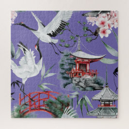 Mooie Japanse vogel Legpuzzel