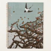 Mooie Japanse Zwaluw Planner (Voorkant)