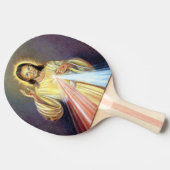 Mooie Jezus Christus Tafeltennisbatje (Zijkant)