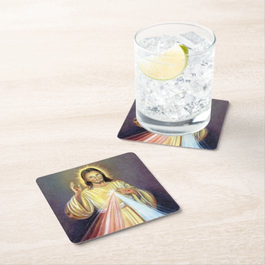 Mooie Jezus Kartonnen Onderzetters (Insitu)