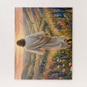 Mooie Jezus Wandelend In De Tuin Legpuzzel (Verticaal)