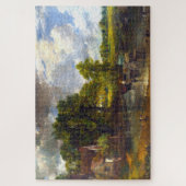 Mooie John Constable, "The Hay Wain", 1821, Legpuzzel (Verticaal)